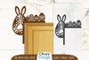 Door Corner Happy Easter Egg Lasercut SVG Bundle
