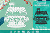 Gingerbread House Papercut SVG Bundle