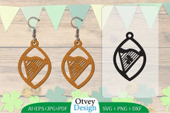 St Patrick's Day Earring Lasercut SVG Bundle 44 - CraftNest - Digital Crafting and Art