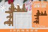 Snowman Door Corner Lasercut SVG Bundle