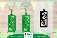 St Patrick's Day Earring SVG Bundle - CraftNest - Digital Crafting and Art