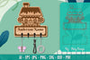 Christmas Family Keychain Home Key Holder SVG Bundle