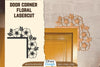 Door Corner Floral Lasercut SVG Bundle