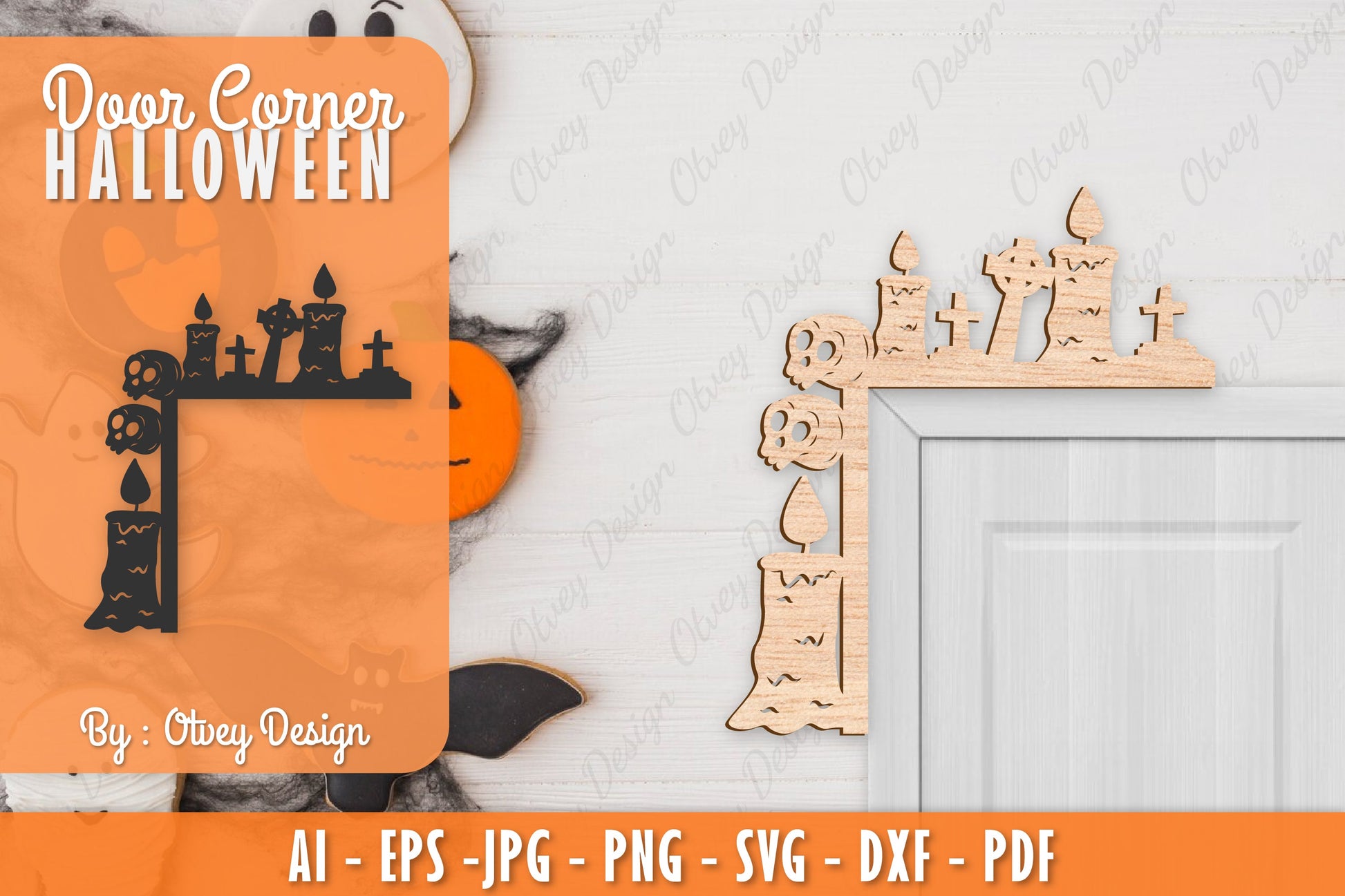 Corner Door Halloween SVG Bundle 2 - CraftNest - Digital Crafting and Art
