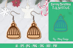 Christmas Earrings SVG Bundle - CraftNest - Digital Crafting and Art