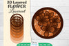 Flower 3D Layered Lasercut SVG Bundle