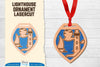 Lighthouse Lasercut Ornament SVG Bundle