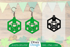 St Patrick's Day Earring Lasercut SVG Bundle 10 - CraftNest - Digital Crafting and Art
