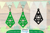 St Patrick's Day Earring Lasercut SVG Bundle
