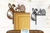 Happy Easter Egg Door Corner SVG Bundle
