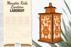 Monster Kids Lantern SVG Bundle - CraftNest - Digital Crafting and Art