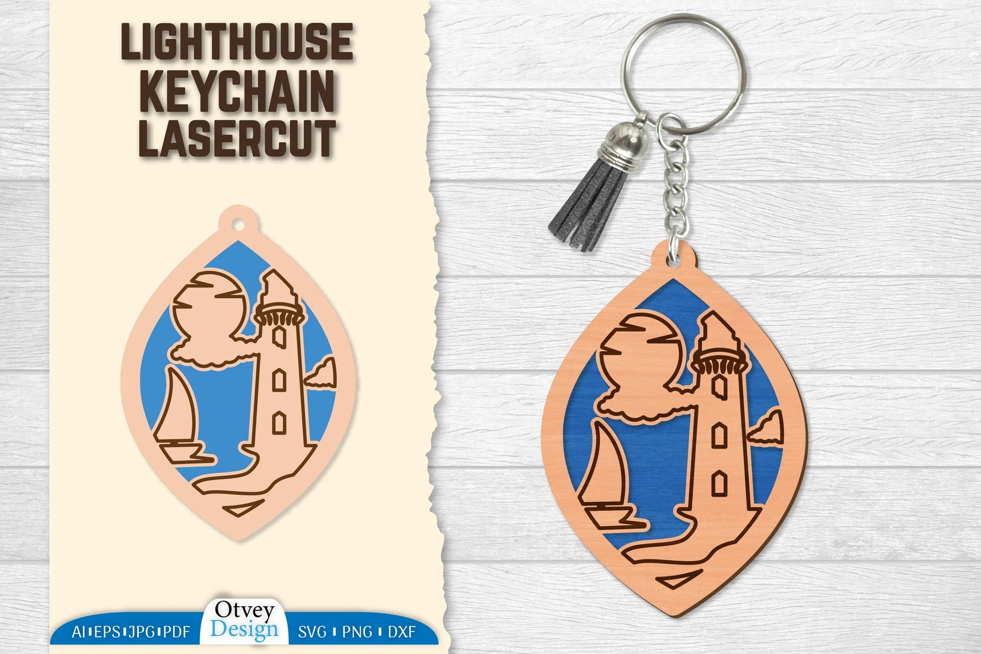 Lighthouse Lasercut Ornament SVG Bundle 17 - CraftNest - Digital Crafting and Art