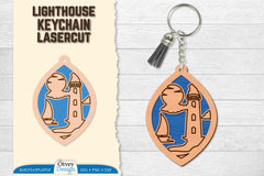 Lighthouse Lasercut Ornament SVG Bundle 17 - CraftNest - Digital Crafting and Art