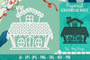 Gingerbread House Papercut SVG Bundle