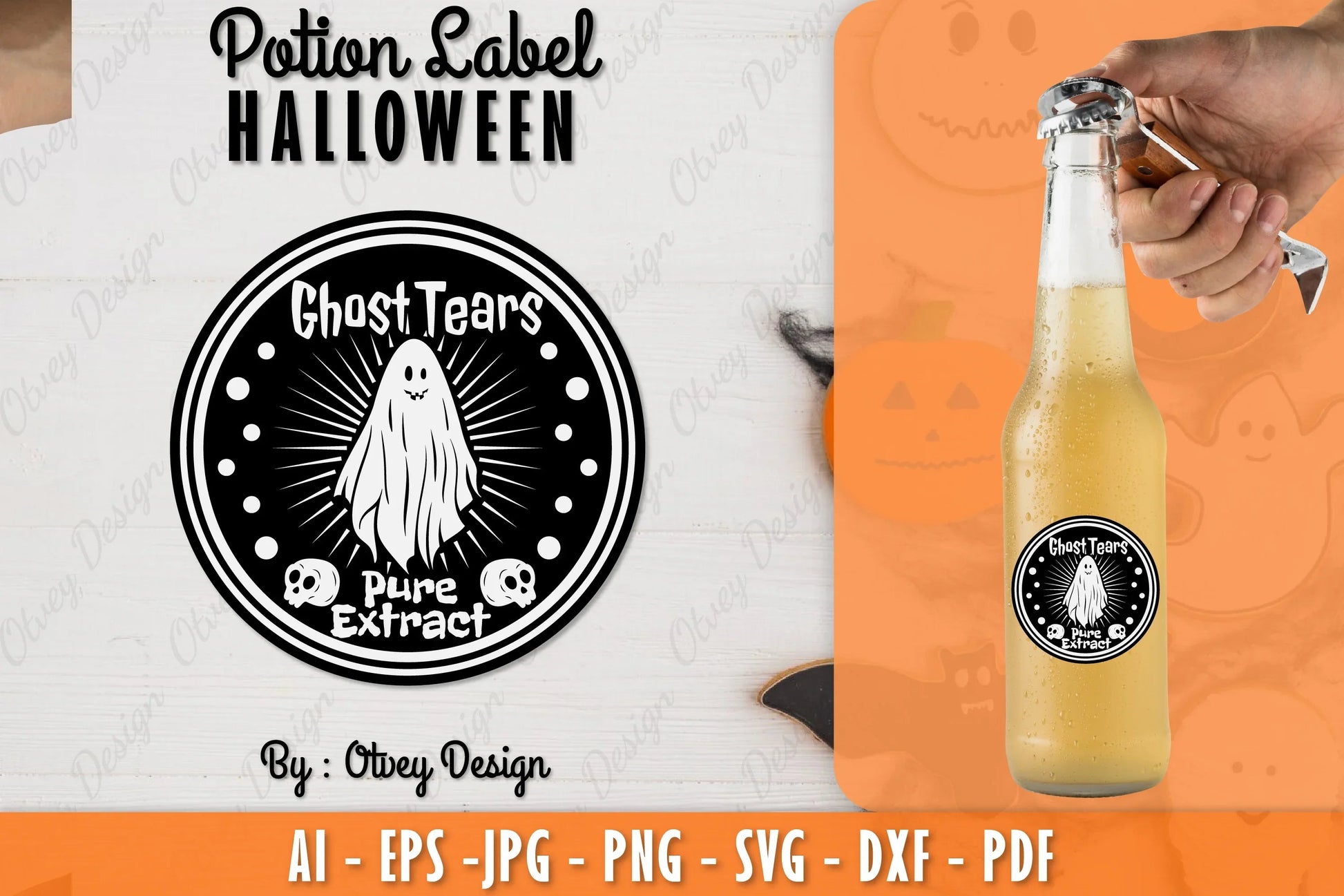 Halloween Potion Label SVG Bundle 23 - CraftNest - Digital Crafting and Art