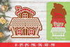 Gingerbread House Laser Cut Merry Christmas SVG Bundle