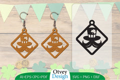 St Patrick's Day Earring Lasercut SVG Bundle - CraftNest - Digital Crafting and Art