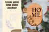 Floral Home Wood Signs SVG Bundle
