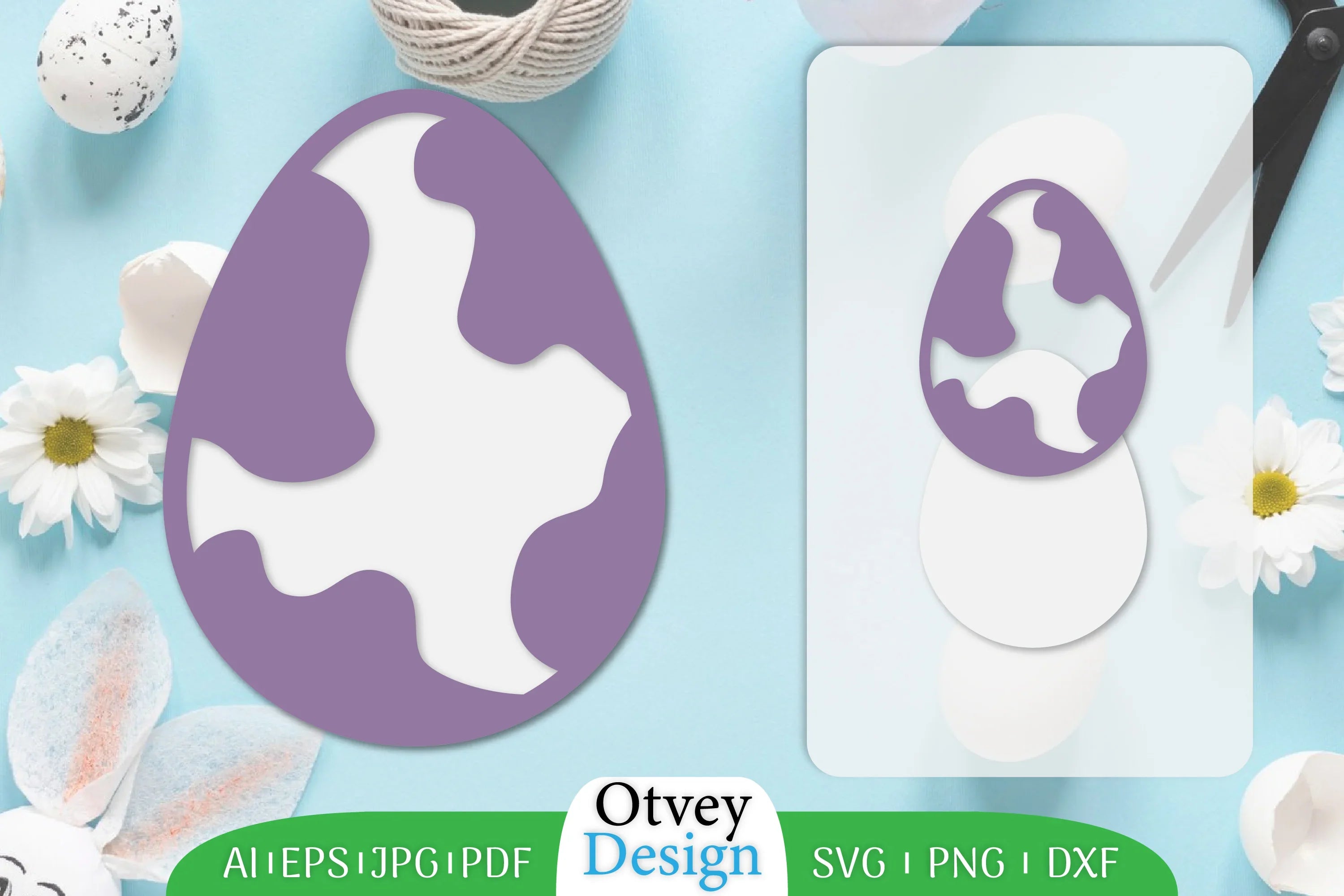 589 Easter Eggs SVG Bundle - CraftNest - Digital Crafting and Art