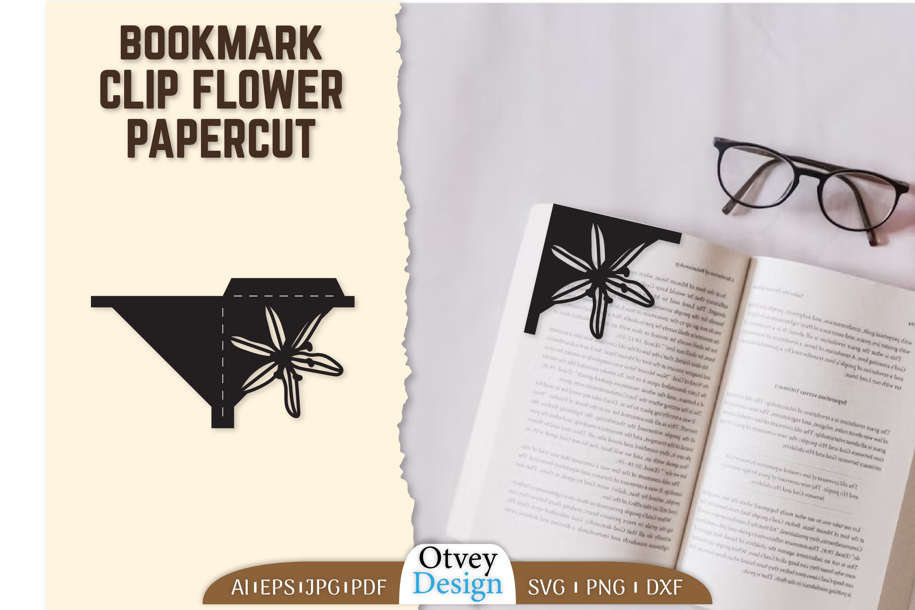 Corner Bookmark Papercut SVG Bundle 12 - CraftNest - Digital Crafting and Art