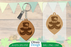 St Patrick's Day Keychain SVG Bundle 61 - CraftNest - Digital Crafting and Art