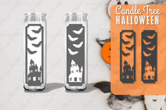 Halloween Candle Tree Design SVG Bundle 4 - CraftNest - Digital Crafting and Art