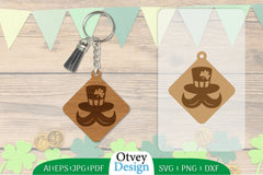 St Patrick's Day Keychain SVG Bundle 38 - CraftNest - Digital Crafting and Art