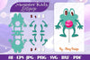 Monster Kids Lollipop Holders SVG Bundle