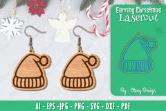 Christmas Earrings SVG Bundle - CraftNest - Digital Crafting and Art