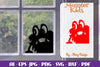 Halloween Window Cling Decor SVG Bundle