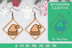 Christmas Earrings SVG Bundle - CraftNest - Digital Crafting and Art