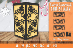 Christmas Lamp Lasercut SVG Bundle 6 - CraftNest - Digital Crafting and Art