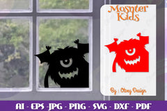 Halloween Window Cling Decor SVG Bundle - CraftNest - Digital Crafting and Art