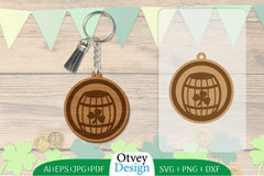 St Patrick's Day Keychain SVG Bundle 25 - CraftNest - Digital Crafting and Art