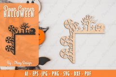 Corner Door Halloween SVG Bundle 6 - CraftNest - Digital Crafting and Art