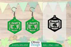 St Patrick's Day Earring Lasercut SVG Bundle - CraftNest - Digital Crafting and Art