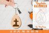 Keychain Halloween Lasercut SVG Bundle