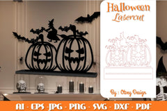 Halloween Decorations Lasercut SVG Bundle - CraftNest - Digital Crafting and Art