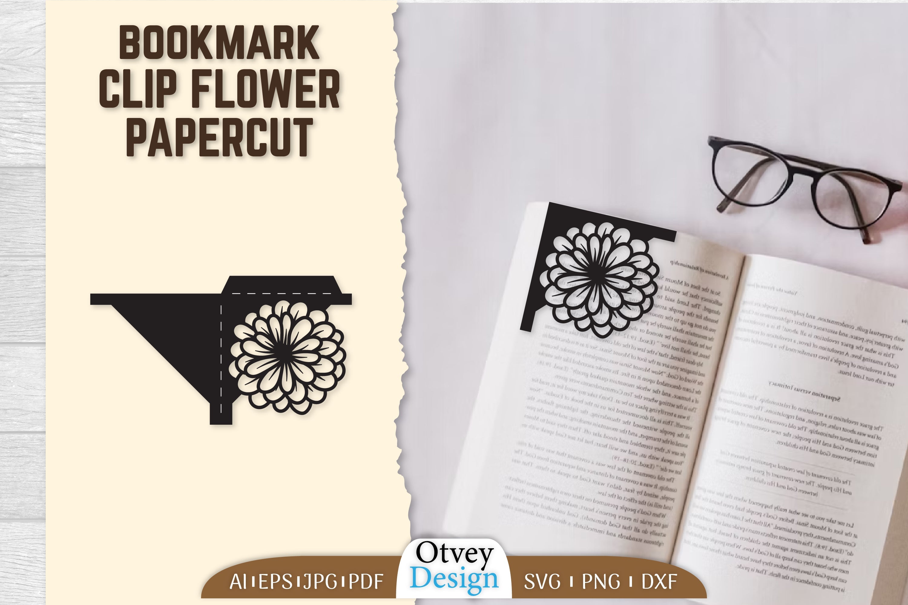 Corner Bookmark Papercut SVG Bundle 14 - CraftNest - Digital Crafting and Art