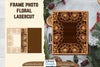 Floral Lasercut Frame Photo SVG Bundle