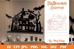 Halloween Decorations Lasercut SVG Bundle - CraftNest - Digital Crafting and Art
