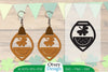 St Patrick's Day Earring Lasercut SVG Bundle