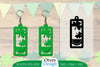St Patrick's Day Earring Lasercut SVG Bundle