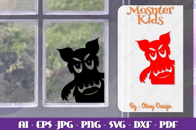 Halloween Window Cling Decor SVG Bundle - CraftNest - Digital Crafting and Art
