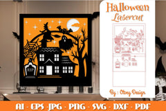 Halloween Decorations Layered Lasercut SVG Bundle - CraftNest - Digital Crafting and Art