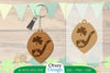 St Patrick's Day Keychain Lasercut SVG Bundle