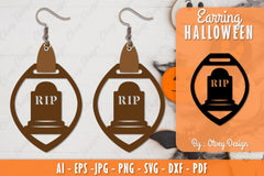 Earring Halloween Lasercut SVG Bundle 269 - CraftNest - Digital Crafting and Art