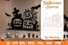 Halloween Decorations Lasercut SVG Bundle - CraftNest - Digital Crafting and Art