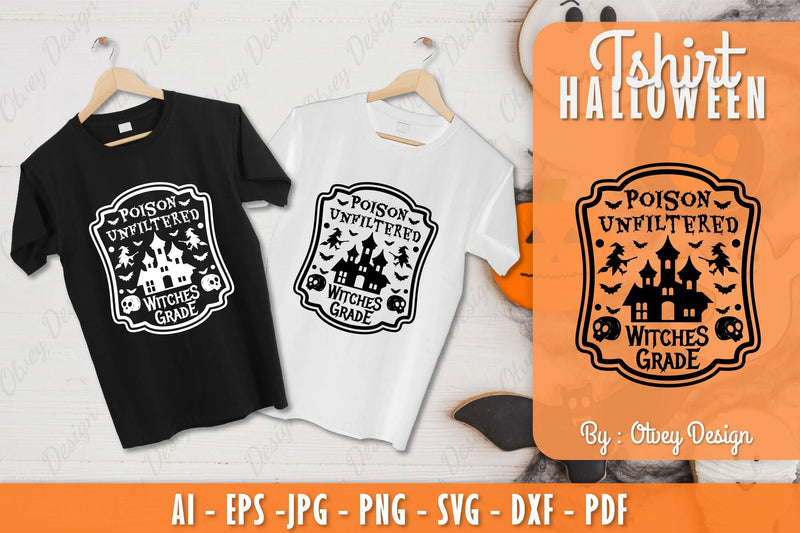 Halloween T-Shirt SVG Bundle 8 - CraftNest - Digital Crafting and Art