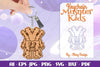 Monster Kids Keychain SVG Bundle